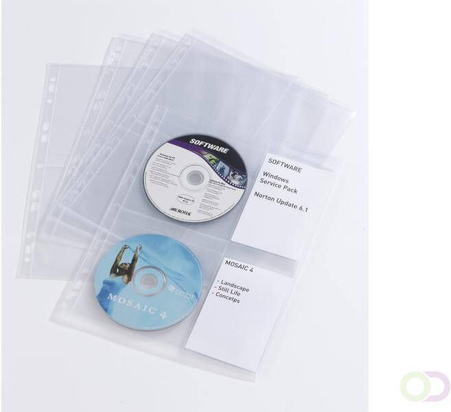 Durable CD DVD COVER LIGHT M archiveerbaar met etikethoes