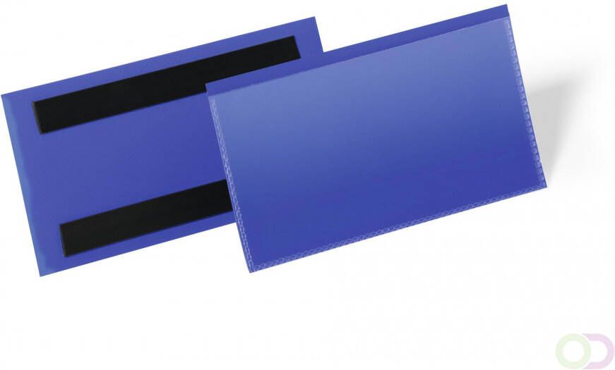 Durable Documenthoes magnetisch 150x67mm blauw