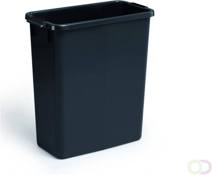 Durable afvalbak Durabin 60 liter zwart