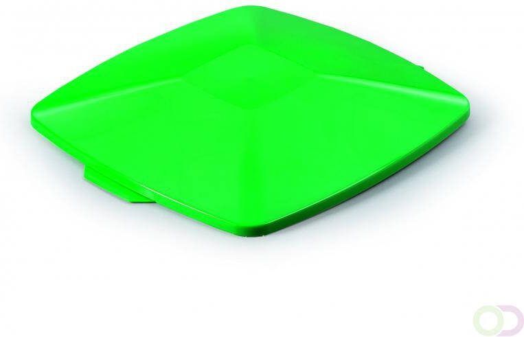 Durable Deksel voor DURABINÂ 40L rechthoekig Groen