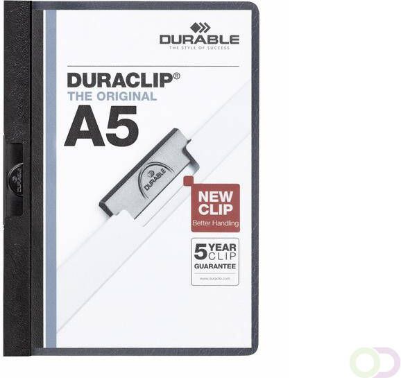 Durable DURACLIP KLEMMAP A5 ZWART