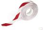 Durable Vloermarkeringstape DURALINE 50mmx30m rood-wit - Thumbnail 1