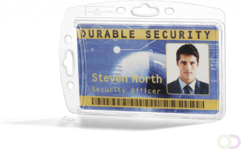 Durable Hardbox voor 1 security ID kaart