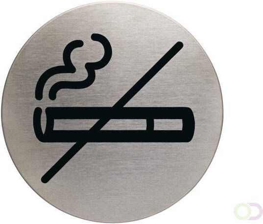 Durable Infobord pictogram 4911 niet roken rond 83Mm