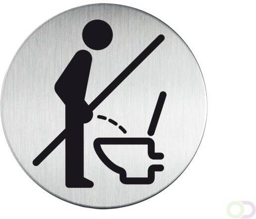 Durable Infobord pictogram 4921 verboden Staand urineren