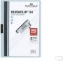 Durable Klemmap Duraclip A4 3mm 30 vellen lichtblauw - Thumbnail 3