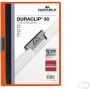 Durable Klemmap Duraclip A4 3mm 30 vellen oranje - Thumbnail 2