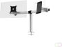 Durable Monitorarm met bladdoorvoer voor 1 scherm en 1 tablet - Thumbnail 2