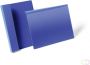 Durable documentenhouder met vouw voor ft A4 liggend blauw doos van 50 stuks - Thumbnail 2