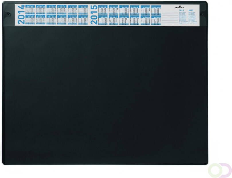 Durable Schrijfonderlegger 650x520 mm met jaarkalender en afneembare cover
