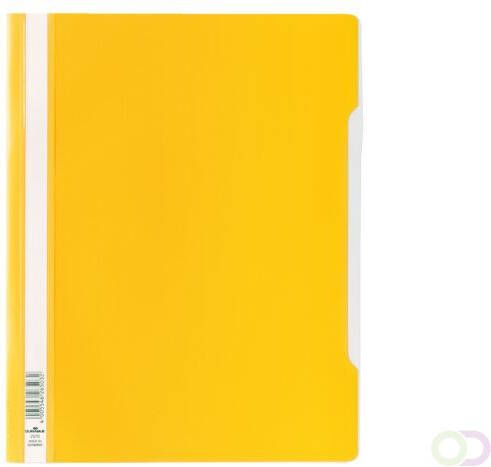 Durable Snelhechter 2570 A4 PVC geel