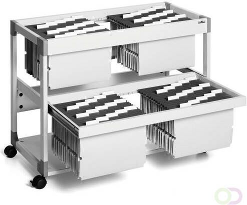 Durable SYSTEM FILE TROLLEY 200 MULTI DUO
