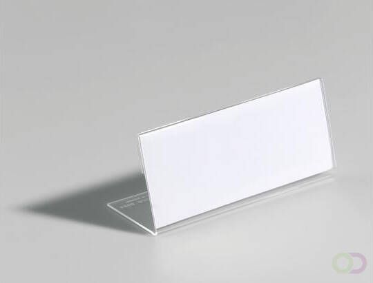 Durable Tafelnaambord 61x150 mm acrylic