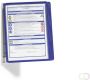 Durable Wandelement Vario Wall met 5-tassen blauw - Thumbnail 2