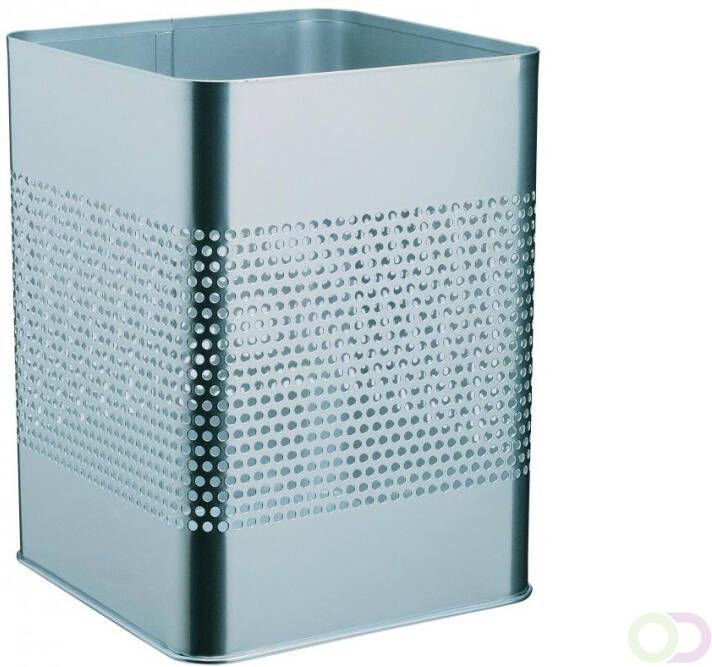 Durable Waste basket metal square 18 5 P 165 mm