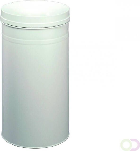Durable afvalbak Safe+ 60 liter metaal lichtgrijs