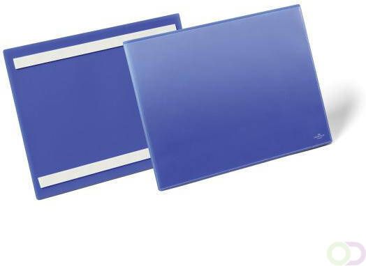 Durable Documenthoes zelfklevend A4 liggend blauw