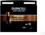 Duracell batterij Optimum AA blister van 12 stuks - Thumbnail 1