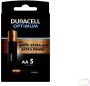 Duracell Batterij Optimum 200% 5xAA - Thumbnail 2
