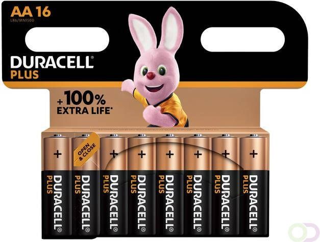 Duracell Batterij Plus 16xAA