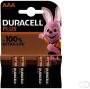 Duracell batterij Plus 100% AAA blister van 4 stuks - Thumbnail 2