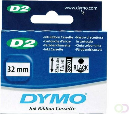 Dymo d2 inktlinten ft 32 mm x 50 m