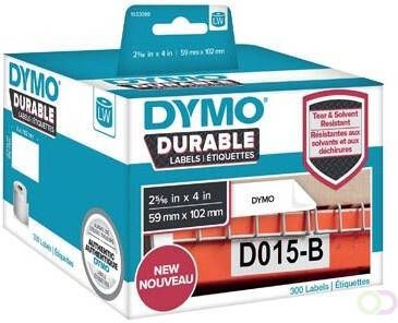 Dymo Etiket LabelWriter industrieel 59x102mm 1 rolá 300 stuks wit