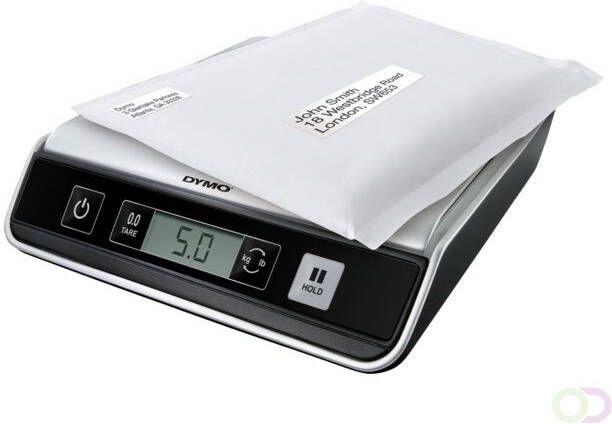 Dymo postweegschaal M10 weegt tot 10 kg gewichtsinterval van 2 gram