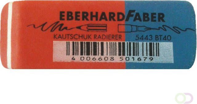 Eberhard Faber Gum EF-585443 potlood inkt rood blauw