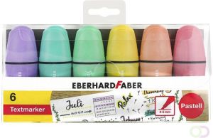 Eberhard Faber Markeerstift mini pastel etui 6st.