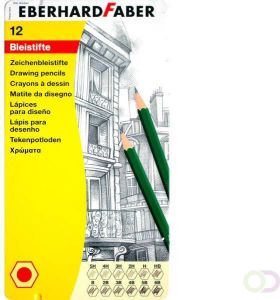 Eberhard Faber Potlood bliketui 12st. 12 hardtegraden