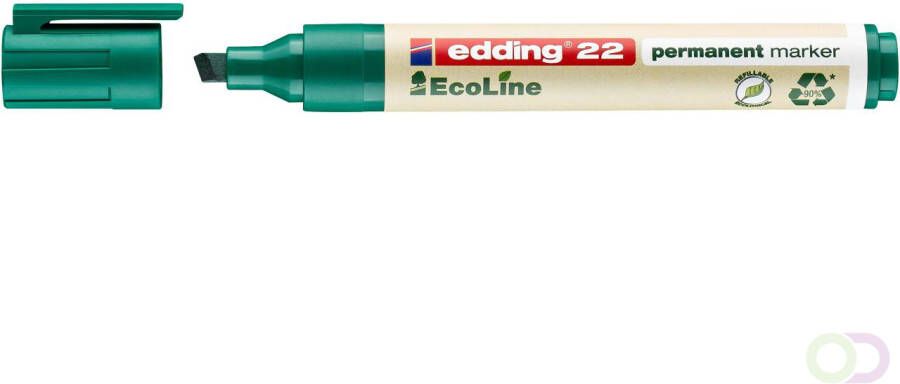 Edding Â 22 EcoLine permanent marker groen
