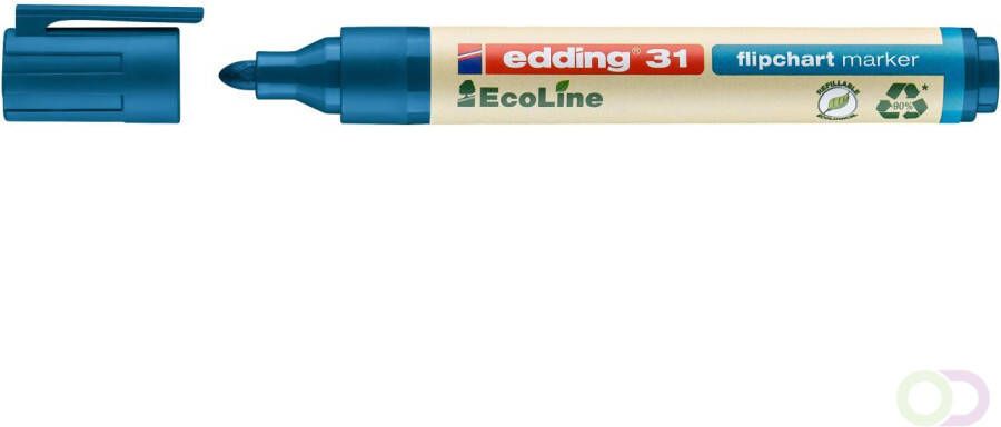 Edding Â 31 EcoLine flipchart marker blauw