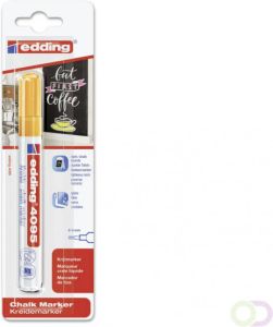 Edding Â 4095 krijtmarker blister van 1 neonoranje