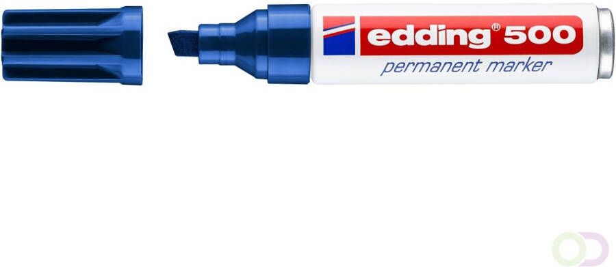 Edding Viltstift 500 schuin blauw 2-7mm