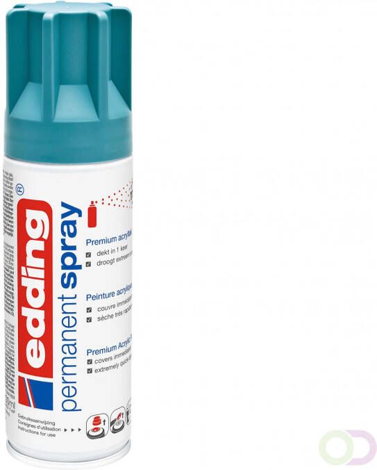 Edding Â 5200 permanent spray premium acrylverf petrol mat