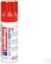 Edding Â 5200 permanent spray premium acrylverf verkeersrood mat RAL 3020 - Thumbnail 1