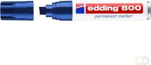 Edding Viltstift 800 schuin blauw 4-12mm