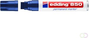 Edding Viltstift 850 blokpunt blauw 5-16mm