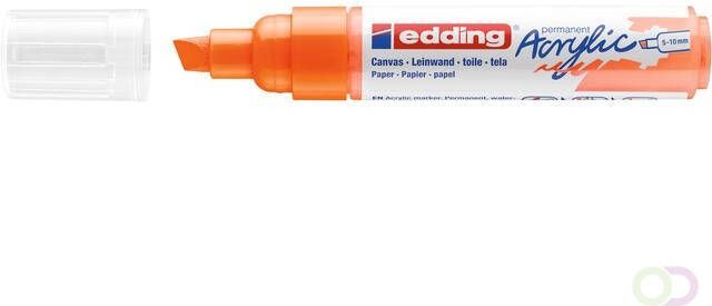 Edding Acrylmarker e-5000 breed neon oranje