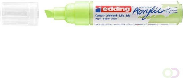 Edding Acrylmarker e-5000 breed pastel groen