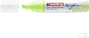 Edding Acrylmarker e 5000 breed pastel groen