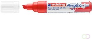 Edding Acrylmarker e-5000 breed verkeersrood