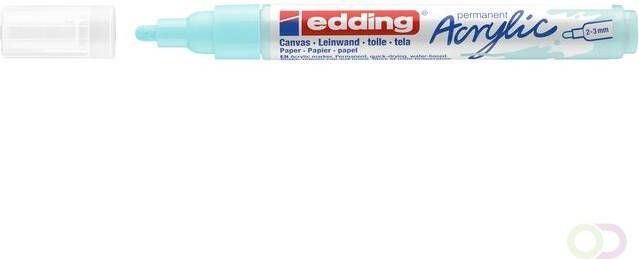 Edding Acrylmarker e-5100 medium pastel blauw