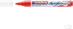 Edding Acrylmarker e-5100 medium verkeersrood