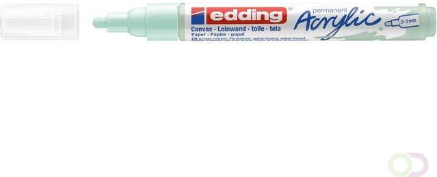 Edding Acrylmarker e-5100 medium zacht mint