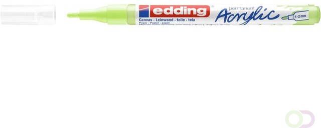 Edding Acrylmarker e-5300 fijn pastel groen