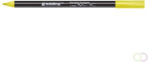 Edding Brushpen 4200 porselein geel