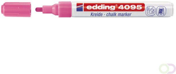 Edding Krijtstift 4095 rond neon roze 2-3mm