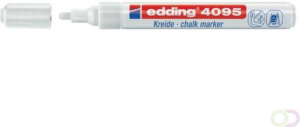 Edding Krijtstift 4095 rond wit 2-3mm